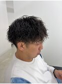 髪質改善＊爽やか前下がりマッシュ＊ツイストスパイラル＊パーマ