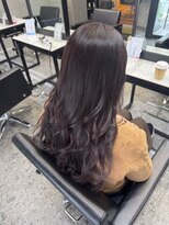パヌポン 原宿表参道(PANUPON) ケアブリーチバレイヤージュラベンダーパープル