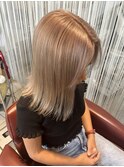 髪質改善ミルクティーベージュ