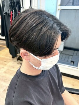 グッドタイムエフティフィフス 横浜西口(GoodTimes ft.fifth) 横浜ニュアンスパーマ毛流れセンターパートフェザーパーマ40代◆