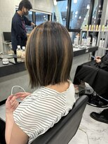 エンディアリング 東銀座(Endearing)&nbsp;レイヤーカット/イメチェン/ホワイトブロンド/シャドウレイヤー