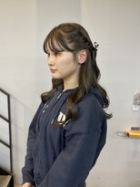 ヌープヘアーアイス(NUUP.hair ici)&nbsp;20代30代40代♪お呼ばれ大人かわいい編み込み風アレンジ