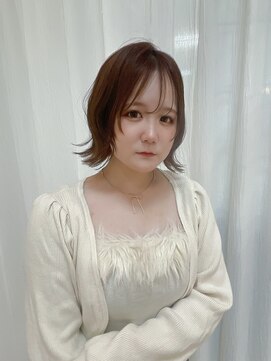 エミュ 天文館店(eMu) 顔まわりレイヤーボブ