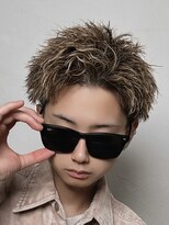 ライズ 渋谷店(RISE)&nbsp;スパイキーショートアップバング渋谷道玄坂メンズショートカット