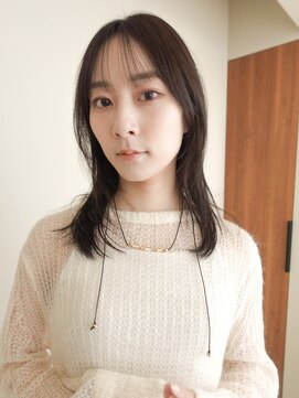 エンス 銀座(Ence) 暗めカラー/イヤーカット/マロンベージュ/くすみベージュ/銀座