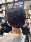 三鷹ショートボブくびれショートイルミナカラー顔周りレイヤー