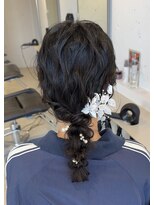 ティム(tim)&nbsp;airiウェディングヘア/編みおろし/前撮りヘア/ブライダルヘア