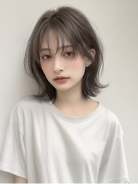 レア 渋谷(Le'a) 【Ｌｅ’ａ】レイヤーカット　グレージュカラー011