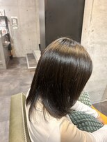 アフィックス ヘア 小岩駅前店(affix hair)&nbsp;大人ミディアム小顔見え◎顔まわりレイヤー