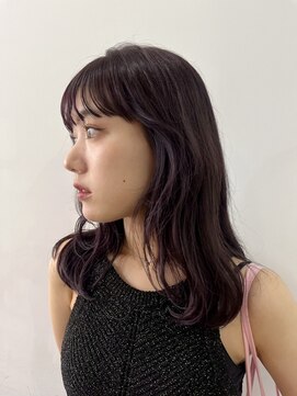 リベルタ 下北沢(liberta) 透明感ラベンダーカラー×ミディアム