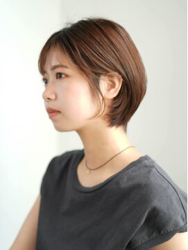 インセプション 銀座(INCEPTION) ショート・ボブ/丸顔/前髪あり/絶壁解消/20代/30代/40代/くびれ