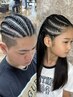 【ちの限定】ハーフコーンロウ・メンズコーンロウ（刈り上げサービス）