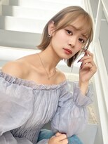 ロンド クラン 岡崎(Lond Clan) ハイトーン×外はねボブ