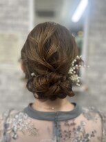 ソメリエヘアー(somelie hair) ゆるやかシニヨン