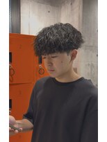 アドレスサーティーン(Address13)&nbsp;縦落ちツイスパ[大阪/梅田/メンズパーマ/ツイストスパイラル]