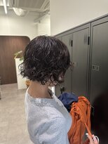 ユニックウメキタ(unique UMEKITA) たっぷりレイヤーボブパーマ
