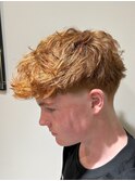 MEN`SHAIR/スパイキーショート/フェザーパーマ/烏丸御池F