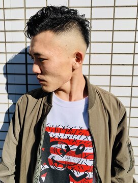 サロンドクロエ(Salon de Chloe) 《Chloe/倉敷》　スキン×フェード×ソフトモヒカン×スパイラル