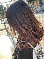 アプリバイリアン 浦和2号店(appri by Rien)&nbsp;グラデーションカラー/Aライン/かきあげ[浦和/大宮駅]