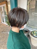 サンク ドリームプラザ店(CINQ)&nbsp;【CINQ】大人可愛い20代30代40代小顔ショートボブ☆