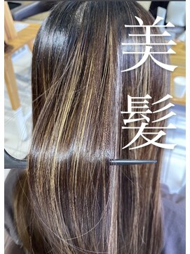 アース 若葉台店(EARTH) 髪質改善トリートメント&ハイライトカラー☆