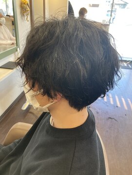 ミュウ(Private hair salon Miu) センターパートマッシュ