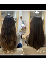 ルスリー 登米店(Lsurii) 髪質改善カラー