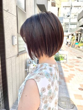 アフロートpd+ KOBE(AFLOATpd+) 20代30代40代まとまる丸みショート