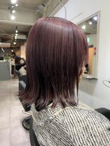 カフカ(CAFCA)&nbsp;外ハネボブ/ミディアムボブ/ラベンダーカラー