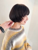 顔まわりレイヤー/マッシュショート/ボブショート