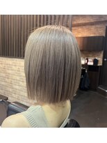 ヘアークリエイションアンズ(Hair creation Andz)&nbsp;ワンレン　ハイトーン