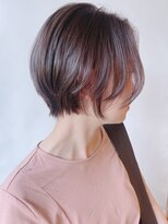 【morio原宿】ショートボブ　前髪なし　ヘアドネーション
