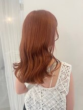 ブリーチ無しカラーでもダメージレスでキレイな高発色カラー♪