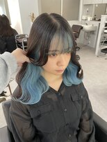 シェイロ(Cielro)&nbsp;【水色カラー/インナーカラー】SAKI