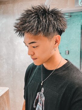 ベリーショート/ツーブロック/ジェットモヒカン/ビジネスマン