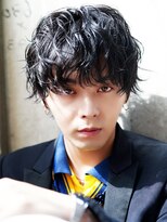 ライラ(Lyla)&nbsp;無造作脱力系パーマ　ミニマッシュウルフ　下北沢　メンズパーマ