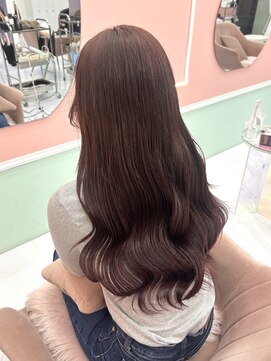 ガーランド(Girland) 【girland】ピンクエクステ 韓国風/レイヤーカット