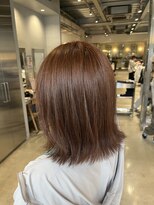 オーガニック リブ 川越(organic+live)&nbsp;20代30代40代ブリーチ無しキャラメルミルクベージュ