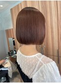 【長まなみ】柔らかい色味が人気のダブルカラーこっくりブラウン