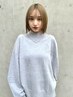 【初回から3回目まで】カット＋透明感カラー＋トリートメント