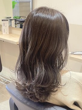 アヤナバイアヤラ 西船橋店(ayana by ayala) 【今井由奈】ラベンダーベージュ×セミロング