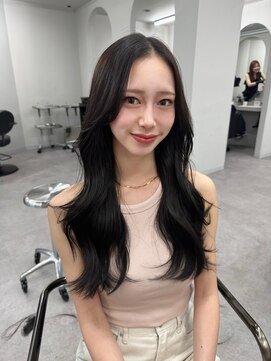 リッカ(LICCA) 【LICCA 伊崎優李】韓国ヘア/レイヤーカット/前髪/姫カット