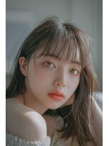 ラナ 新宿(lana)&nbsp;ロングレイヤー/顔まわり/シースルーバング/【lana hair 新宿】
