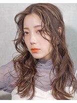 メゾンドムニ 恵比寿(Maison de MUNi)&nbsp;20代30代40代毛先パーマ韓国ヘアヨシンモリ大人可愛い