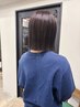 【話題の髪質改善menu】酸性ストレート+カット