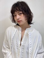 アスティブランシュ(Asti blanche)&nbsp;ナチュラルウルフ_ワイドバング_ウルフパーマ_ナチュラルパーマ