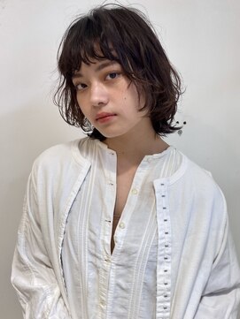 アスティブランシュ(Asti blanche) ナチュラルウルフ_ワイドバング_ウルフパーマ_ナチュラルパーマ