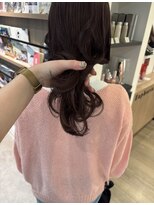 【担当きょうこ】春カラー透明感ピンクベージュ/イルミナ暖色