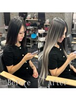 エクステ専門店あるじゃんすー 柏店 ホワイトベージュ#シールエクステ#ホワイトグレージュ#柏