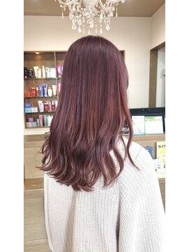 グランヘアー 大町店(GRANHAIR) ふんわりピンクラベンダー